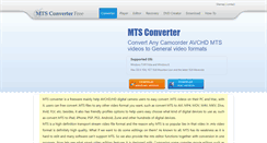 Desktop Screenshot of mtsconverterfree.com